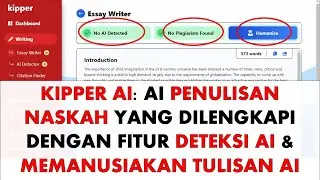 Kipper AI: Menulis Otomatis, Deteksi AI, & Memanusiakan Tulisan yang Dihasilkan