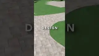 3D Driveway Design to Paver Reality | Techo-Bloc Blu 60 Cafe Crema
