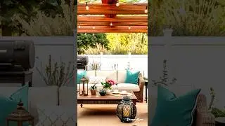 Perfect Outdoor Patio Setup #garden #gardendelight #gardenideas #home #gardendesign #gardening