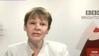 Caroline Lucas (Green Party) on the Politics Show 15 April 2010