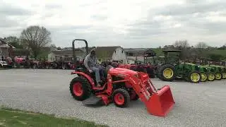 2019 Kubota B2301 Tractor w/ Loader & Belly Mower! Super Clean! For Sale by Mast Tractor Sales
