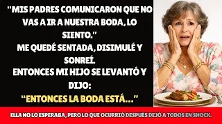 Fui expulsada de la Boda por Mi Nuera… Minutos Después, Mi Hijo TOMÓ una Decisión IMPACTANTE...