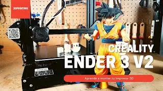 Impresora 3D Creality Ender 3 v2: Montaje y primera impresión para principiantes