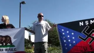 Mexican (Naui) vs National Socialist Movement (white supremacist nazis) part 1 of 8