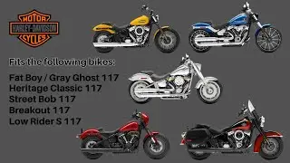 Harley Davidson Breakout 117 Rad Guard fitting instructions