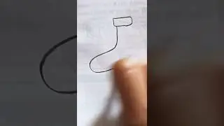 Socks drawing in 6 seconds.. #drawing #art