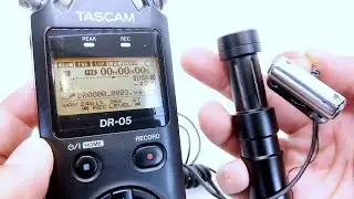Tascam DR05 Lapel Mic NOT Working Solved
