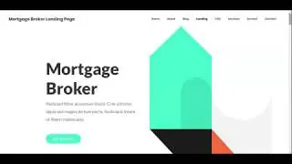 Mortage Broker Website Theme