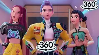 360&deg; KPOP DEMON HUNTERS Movie Compilation ! | KPop 360&deg; VR Animation!