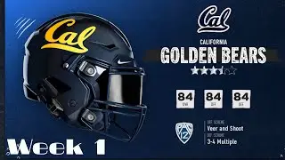 Cal Golden Bears Dynasty - Week 1 at Boise State