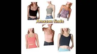 The gorgeous and comfortable crop top from Amazon