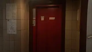 1989 Ganz-Schindler 2-speed traction elevator (Original) - @ Budapest, Lajos utca 55.