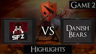 Dota 2 ScaryFaceZ vs Danish Bears | The Defense 5 Highlights