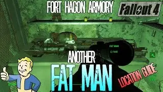 Fallout 4 | Another Great Fat Man Location Guide | Fort Hagen Armory