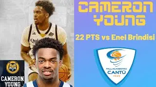 Cameron Young 22 PTS Red October Cantu vs Enel Brindisi | Lega Basket Serie A