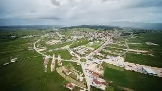 Tomislavgrad iz zraka (1.6.2013.)