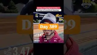 332 дня постоянного бега на YouTube #бег #путешествие