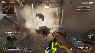 1 v 3 Squad Wipe Pathfinder / Apex Legends / BoyoGame1
