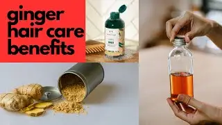 Ginger Benefits for Hair Care #ginger #hair #haircare