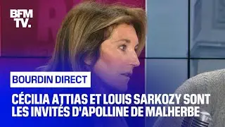 Cécilia Attias et Louis Sarkozy face à Apolline de Malherbe en direct