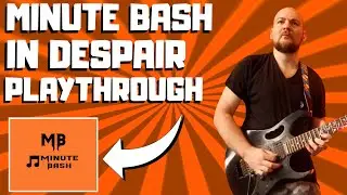 Hugo Santiago - In Despair Guitar Playthrough (Minute Bash)