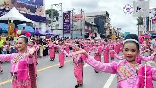 ขบวนรำแห่เทียนพรรษา ประจำปี 2567 โรงเรียนอนุบาลอุบลราชธานี