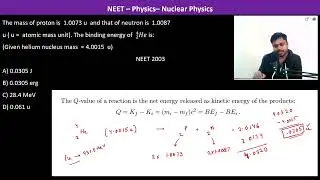 The mass of proton is  1.0073 u  and that of neutron is  1.0087 u ( u =  atomic mass unit).