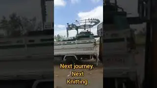 ||How to load and unload knitting machine.How to knitting machine loading on vehicle.