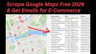 How to Scrape Google Maps Data to Sheets in 2026: E-Commerce