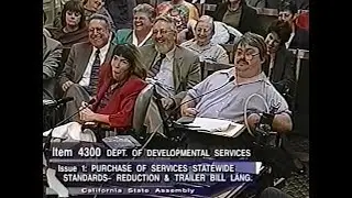TCRC Advocates Including Stephen Day Testify