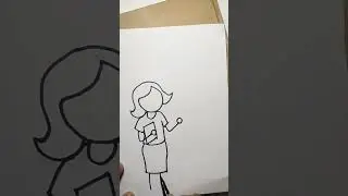 Teacher's Day drawing easy for kids #shorts #teachersday