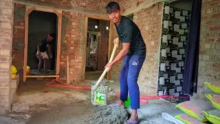 আজ রাজমিস্ত্রির কাজ করতে লেগেছি😱।