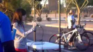 Hayley Bean National Anthem Cover IMS Marathon 2012