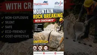 C-R-A-C-K-A-M-I-T-E, Non-Explosive Demolition Agent / Silent Explosive by Ahuja Group: Live Demo
