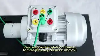 ZE3223 Electric Motor Control Learning System Education Equipment Electrical Automatic Trainer-SSEDU