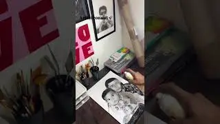Testing Fixative Spray for Portraits