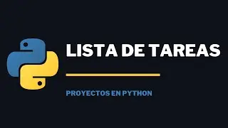 Crear Lista de Tareas con Python y MySQL