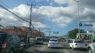 Driving on Constant spring road