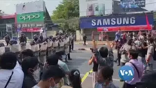 စစ္အုပ္ခ်ဳပ္ေရးကို ဆန္႔က်င္တဲ႔ ရန္ကုန္က ဆႏၵျပပြဲ