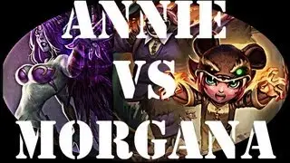 LoL - Annie VS Morgana met Danarcki en DusDavid (MID)