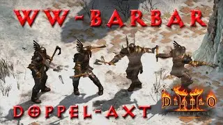 Doppelaxt-Wirbelwind-Barbar! Guide & umfangreicher Waffentest [Diablo 2 Resurrected Character Guide]
