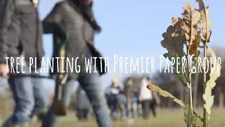 Tree Planting with Julia Bradbury, Premier Paper Group and the Woodland Trust