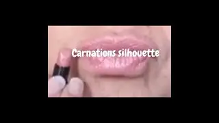Carnations silhouette by Avon demo