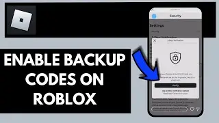 How To Enable Backup Codes On Roblox