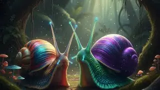 Огромная находка на заднем дворе! Мы обнаружили множество красивых улиток под растениями.