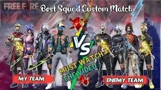 custom 4vs4 match #squadvssquad #4vs4custom#4vs4gameplay #4vs4