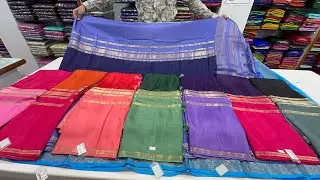 ‼️Valentine&rsquo;s day special, your favouriate Semi crepe silk saree&rsquo;s with some new design&rsquo;s | #saree