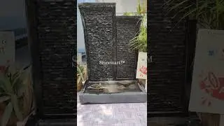 HAND MADE 40 INCH GRANITE WATER FOUNTAIN FOR HOME AND GARDEN #shorts #youtubeshorts #ytshorts