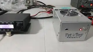 Testing a 2pill 2879C with an AT-6666 on AM and SSB, nice semi compact radio and amp combo