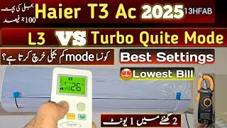 haier ac power consumption | haier inverter ac 1 ton | T3 Inverter ac #haierac